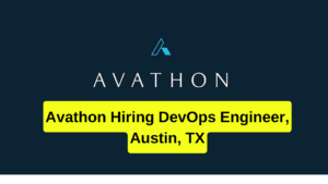 Avathon Hiring DevOps Engineer, Austin, TX