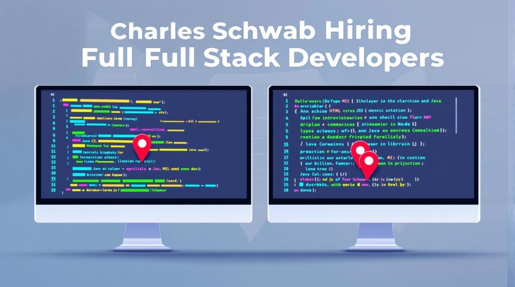 Charles Schwab is Hiring Full Stack Developers in Ann Arbor, MI & Lone Tree, CO | Apply Now!