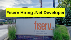 Fiserv Hiring .Net Developer, Omaha, Nebraska