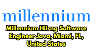 Millennium Hiirng Software Engineer Java, Miami, FL, United States